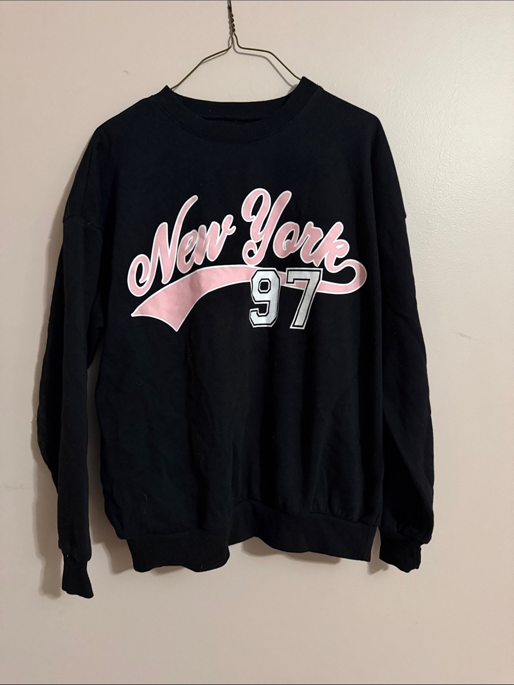 No Boundaries Black Top with White Label